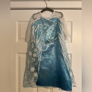 Disney Girls Costume Elsa Dress size 4-6